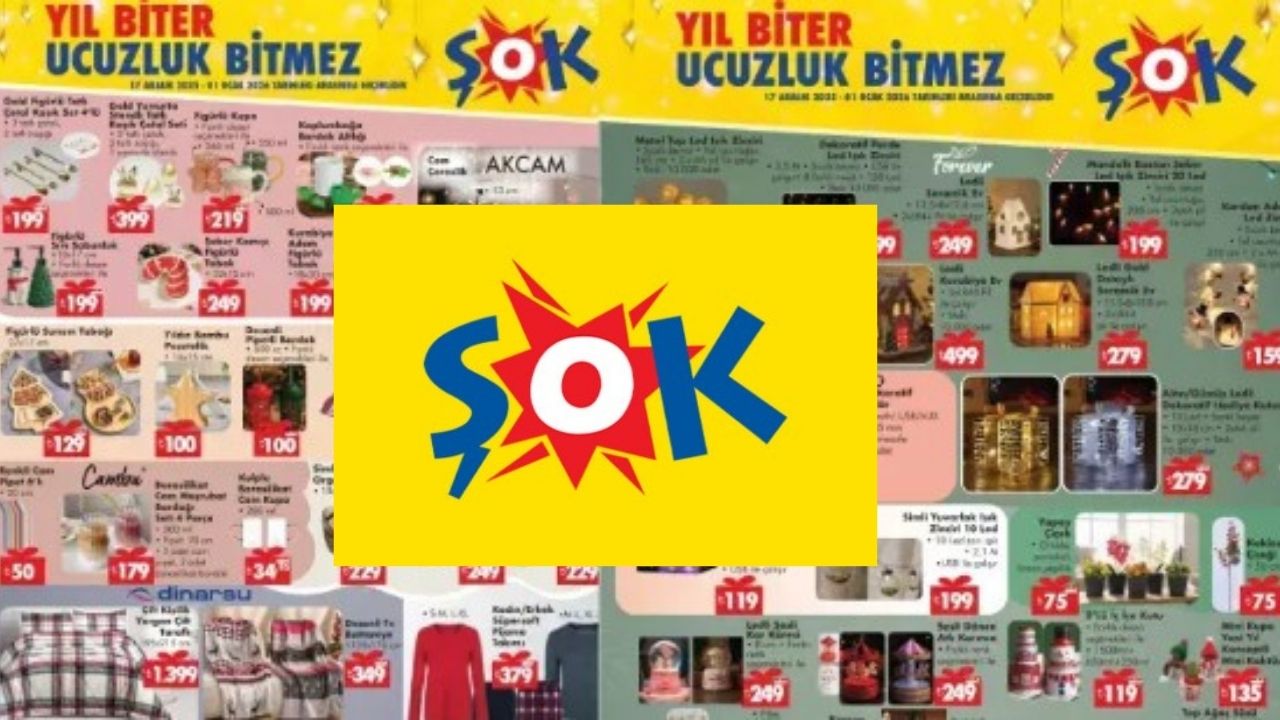 ŞOK Market’ten Yıl Sonu Kampanyası: Kutu Oyunları ve Yüzlerce Üründe İndirim