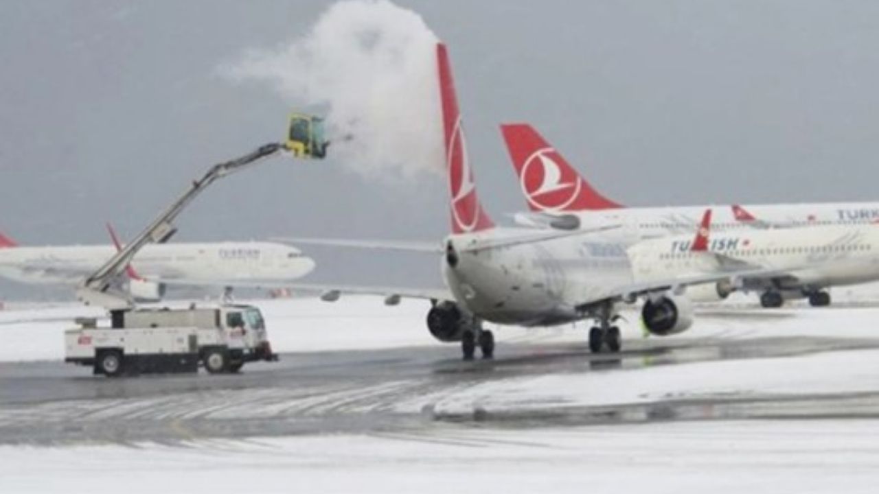 Kar Havayolunu Vurdu: THY Yarın 61 Seferi Karşılıklı İptal Etti